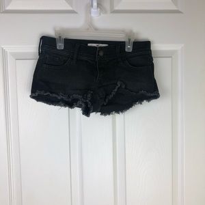 Frayed Hem Shorts